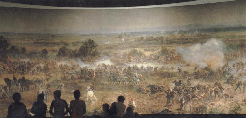Paul Philippoteaux The Battle of Gettvsburg oil painting picture